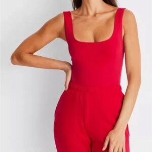 a new day Bold Red Sleeveless Top